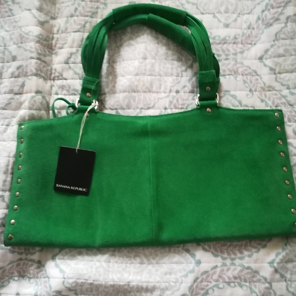 Suede leather bag - Picture 4 of 4